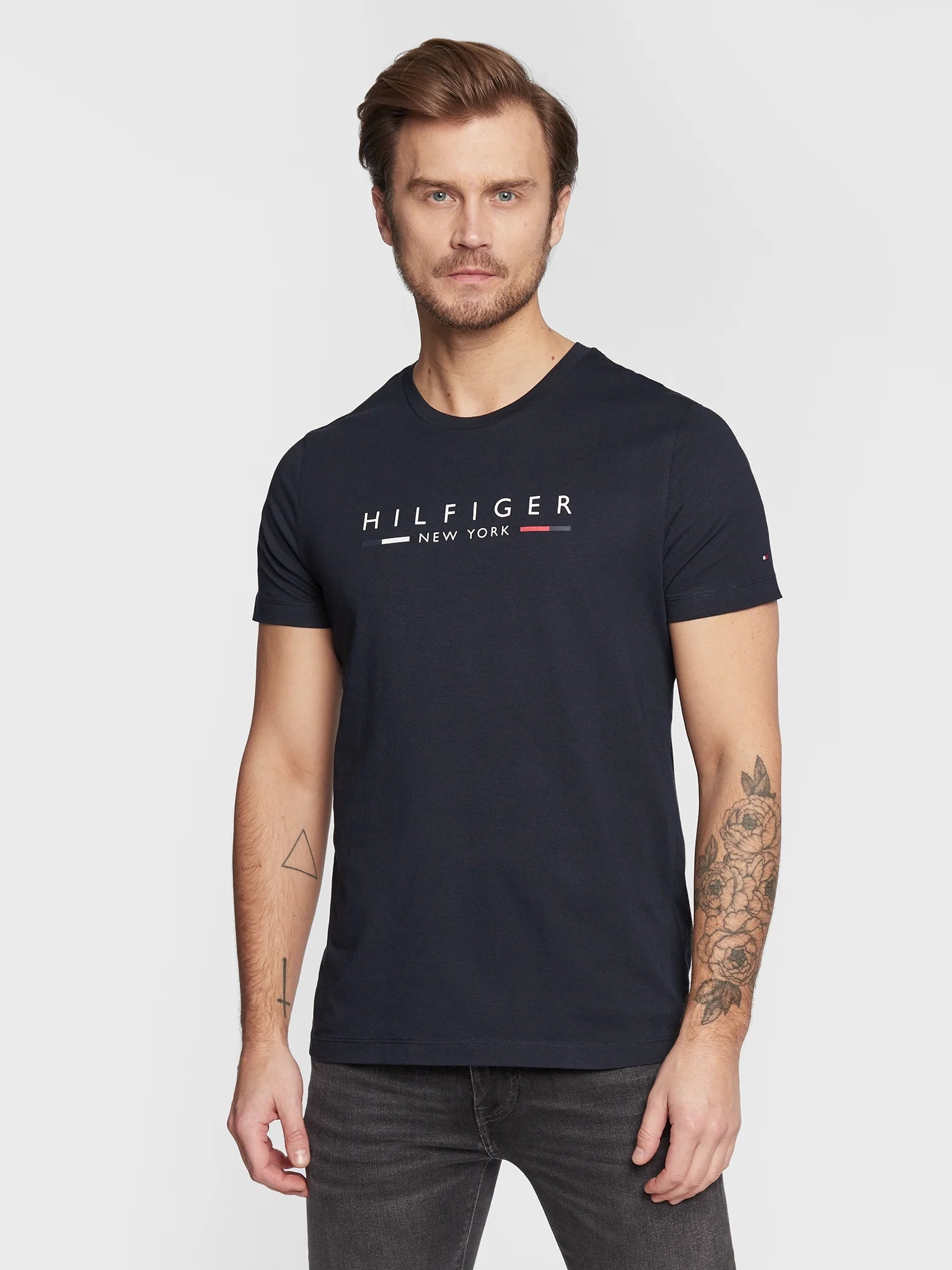 Tommy Hilfiger T Shirt Mw0mw29372 Navy Navy_shot5