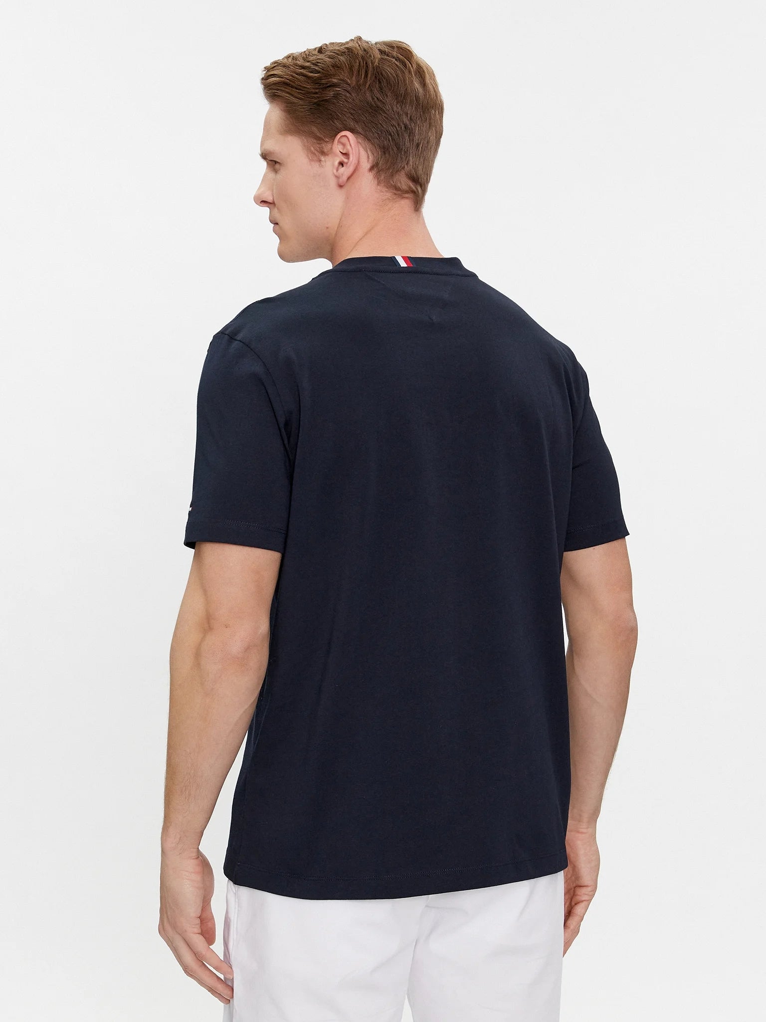 Tommy Hilfiger T Shirt Mw0mw33691 Navy Navy_shot4