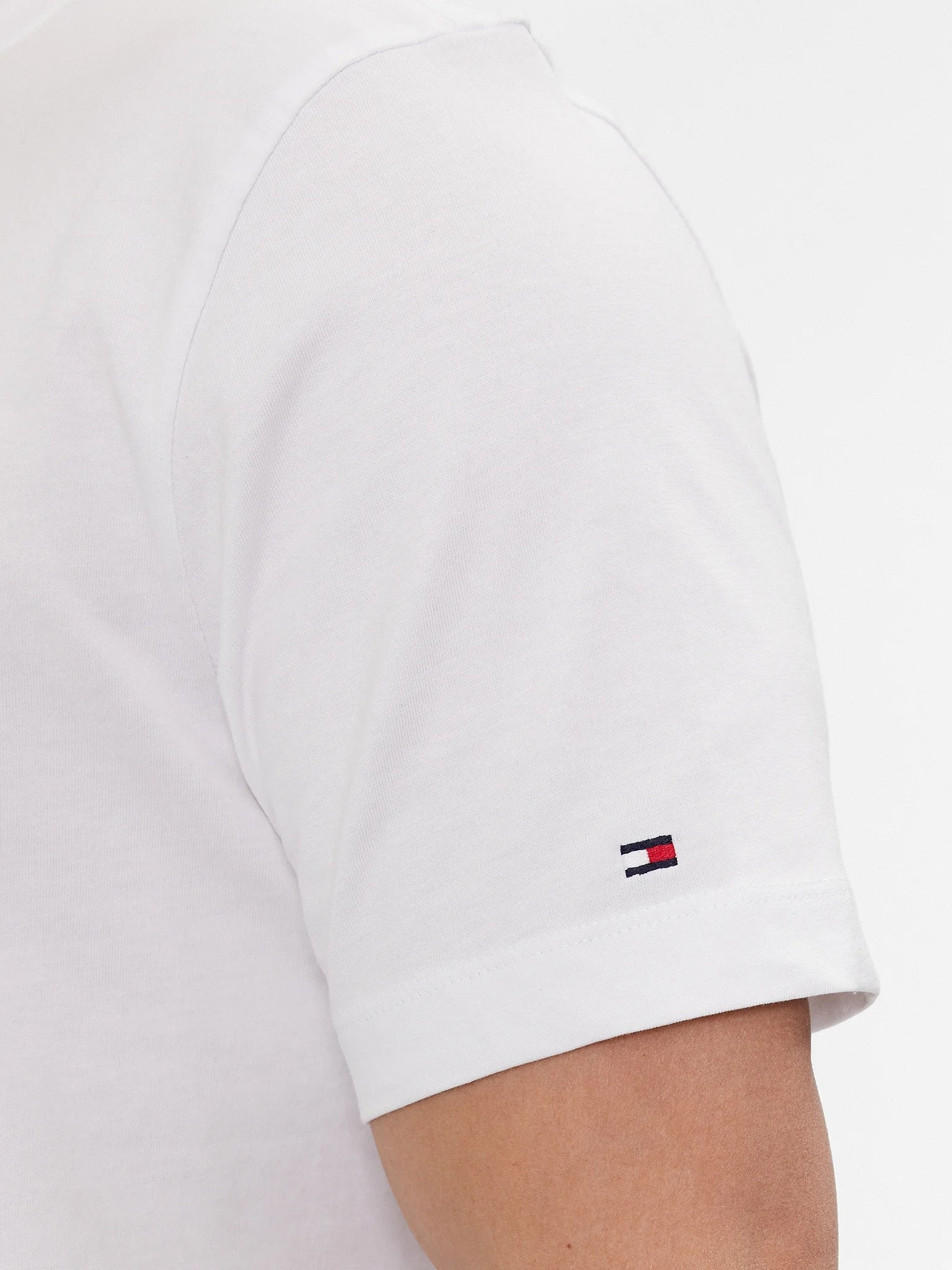 Tommy Hilfiger T Shirt Mw0mw33691 White Branco_shot1