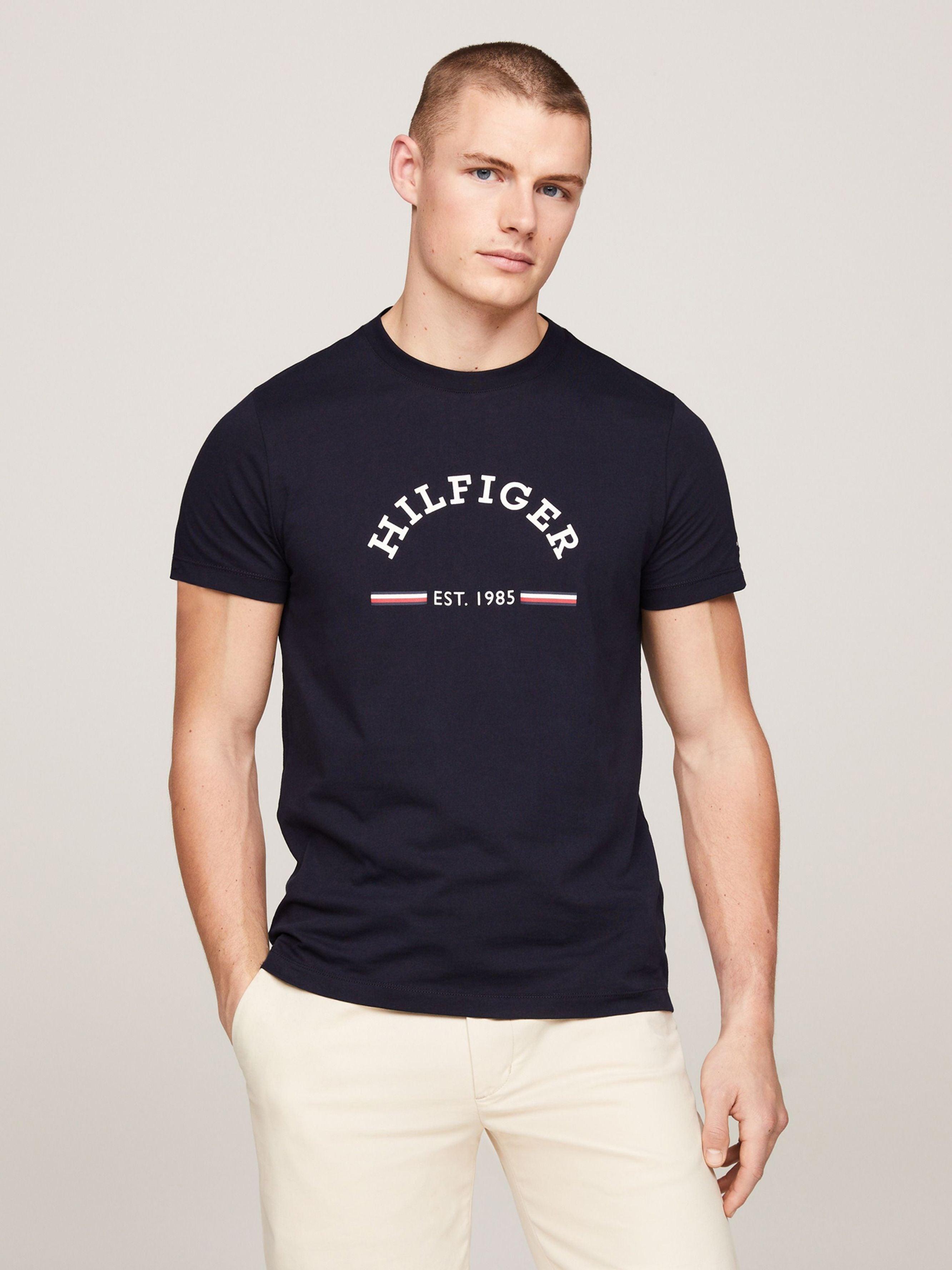 Tommy Hilfiger T Shirt Mw0mw35466 Navy Navy_shot4