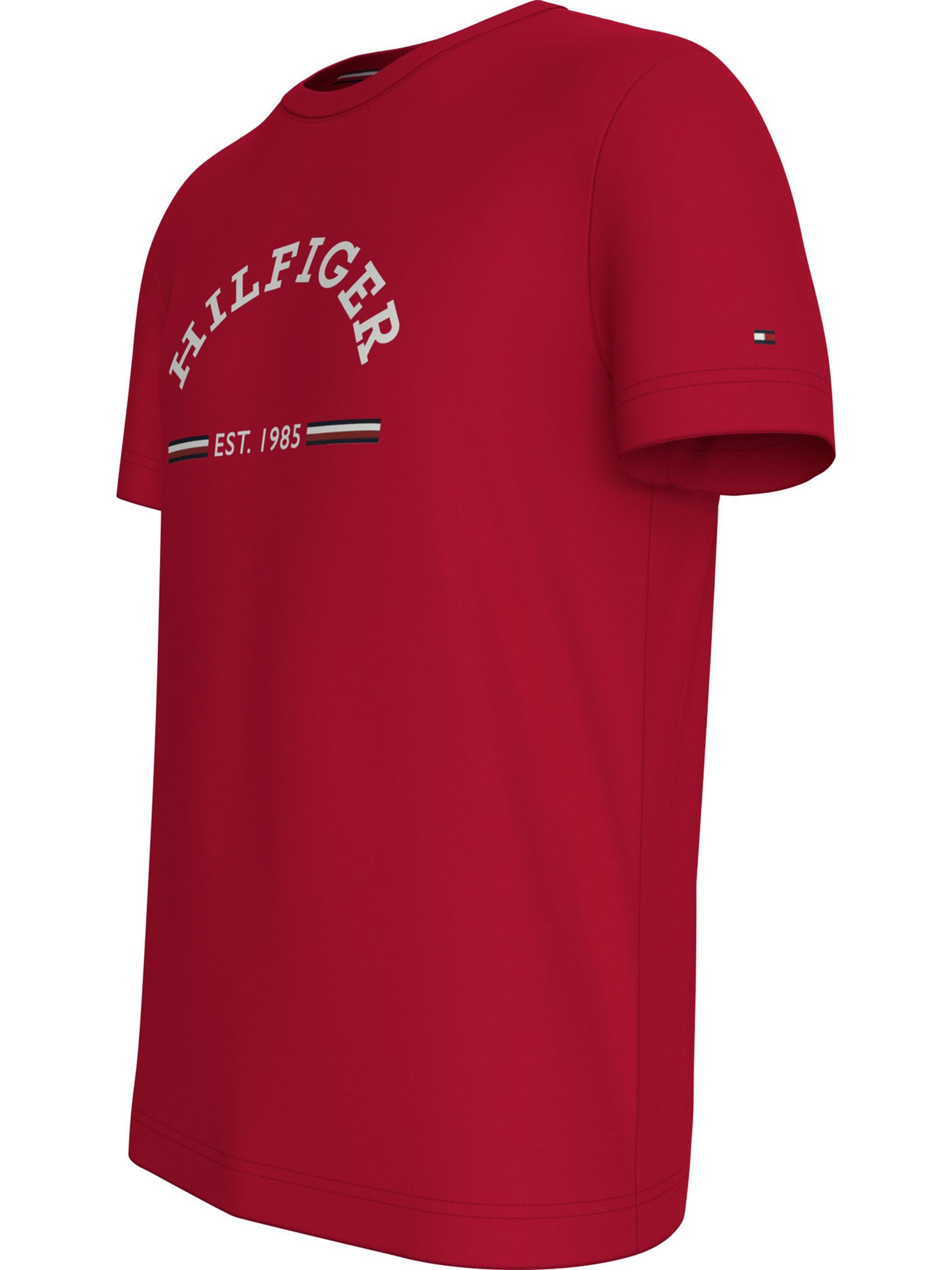 Tommy Hilfiger T Shirt Mw0mw35466 Red Vermelho_shot2