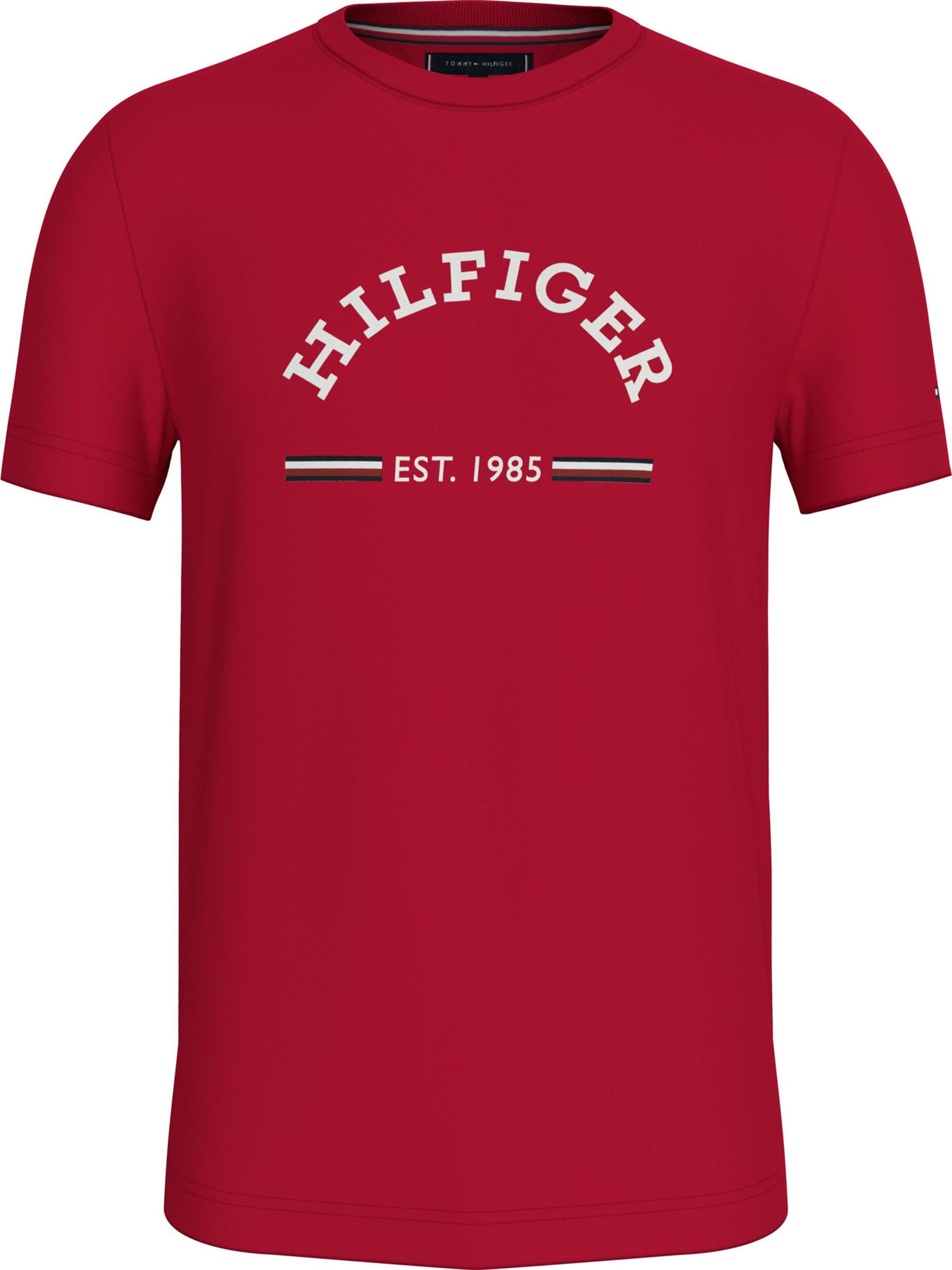 Tommy Hilfiger T Shirt Mw0mw35466 Red Vermelho_shot4