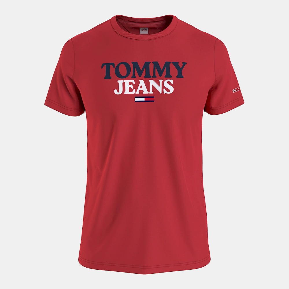 Tommy Hilfiger T Shirt Tmdm0dm12853 Red Vermelho Shot4