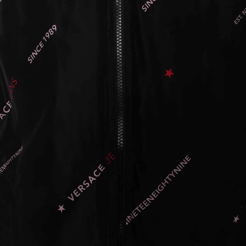 Versace Blusão Jackets C1gtb94a Blk Multi Preto Multicolor Shot7