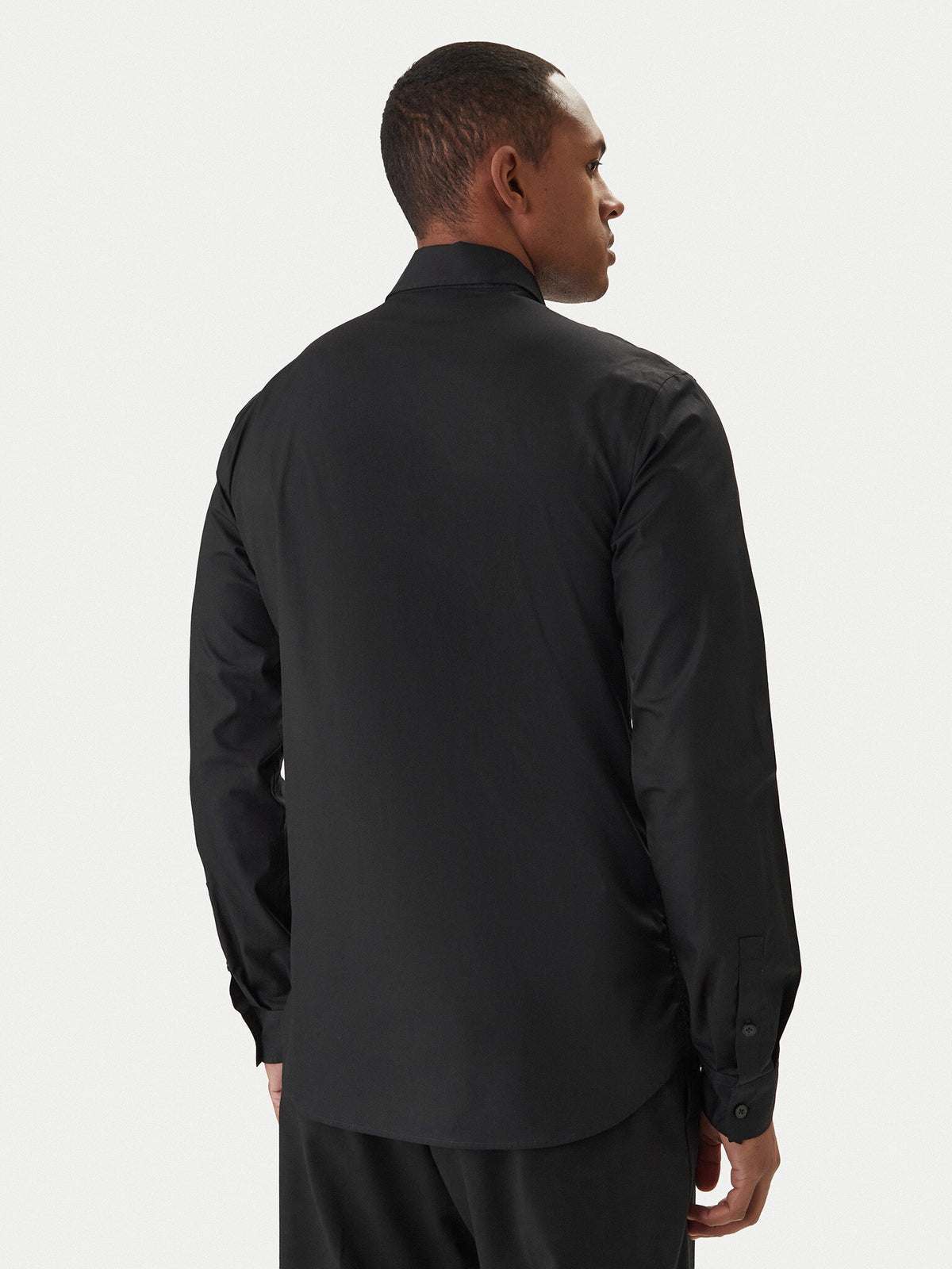 Versace Camisa Shirt 80galcs0 Blk Gold Preto Ouro_shot3