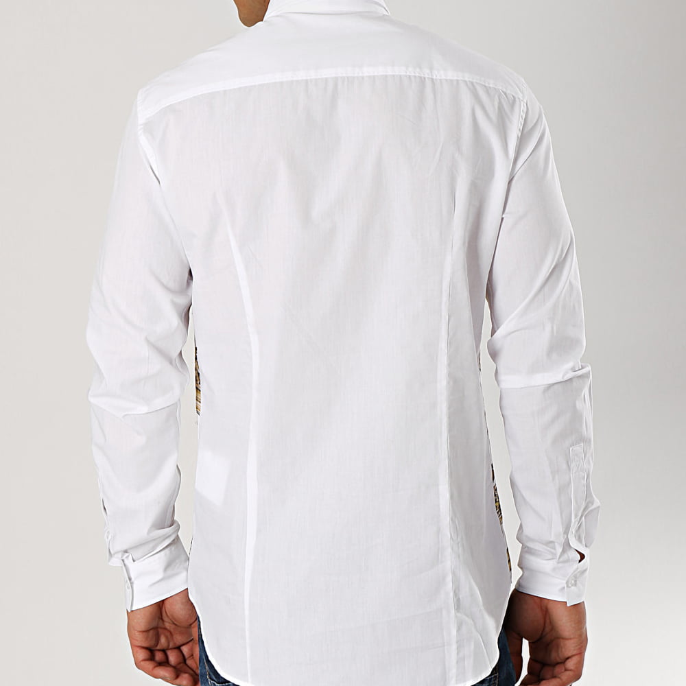 Versace Camisa Shirt B1gtb6s2 White Branco Shot11