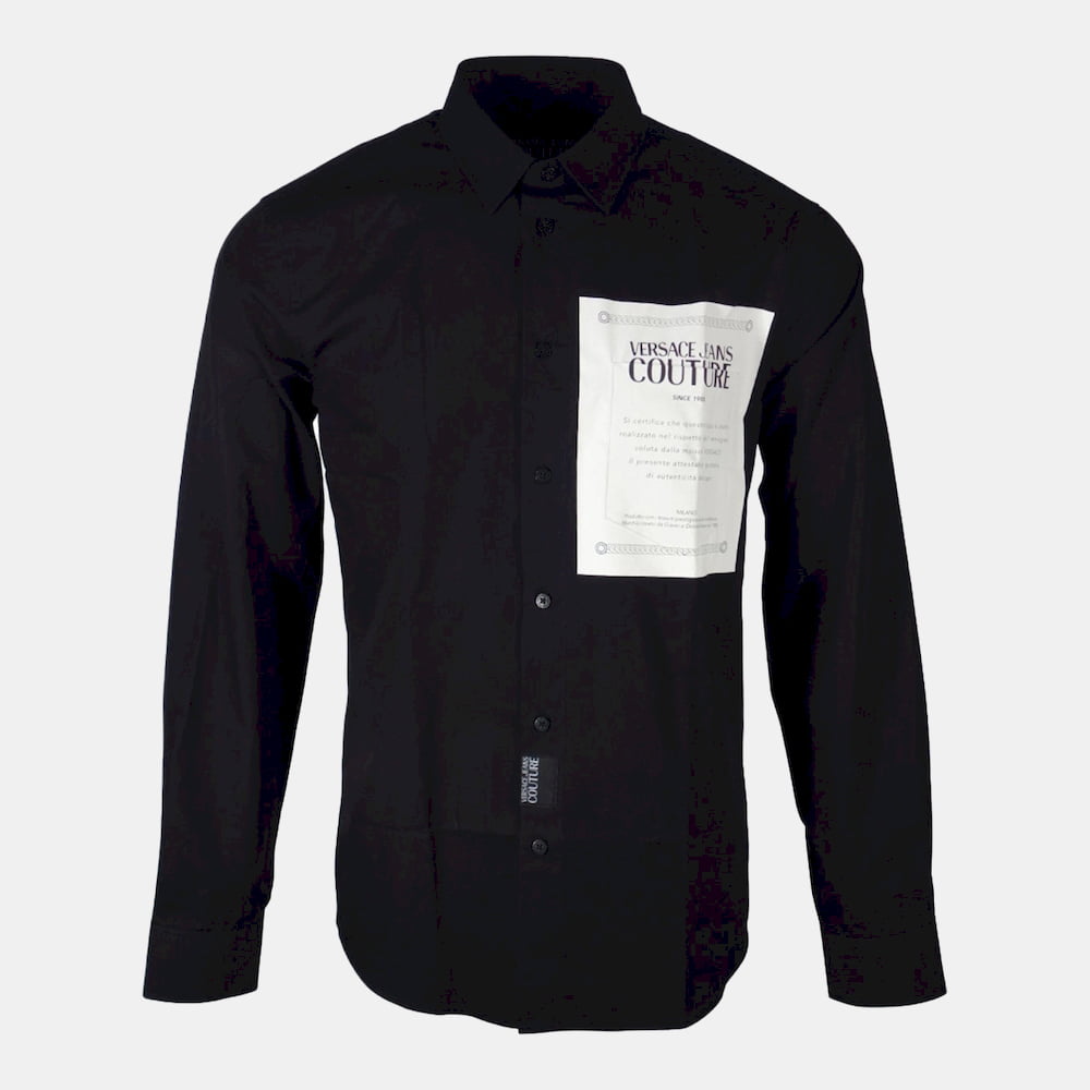 Versace Camisa Shirt B1gva6r3 Black Preto Shot6