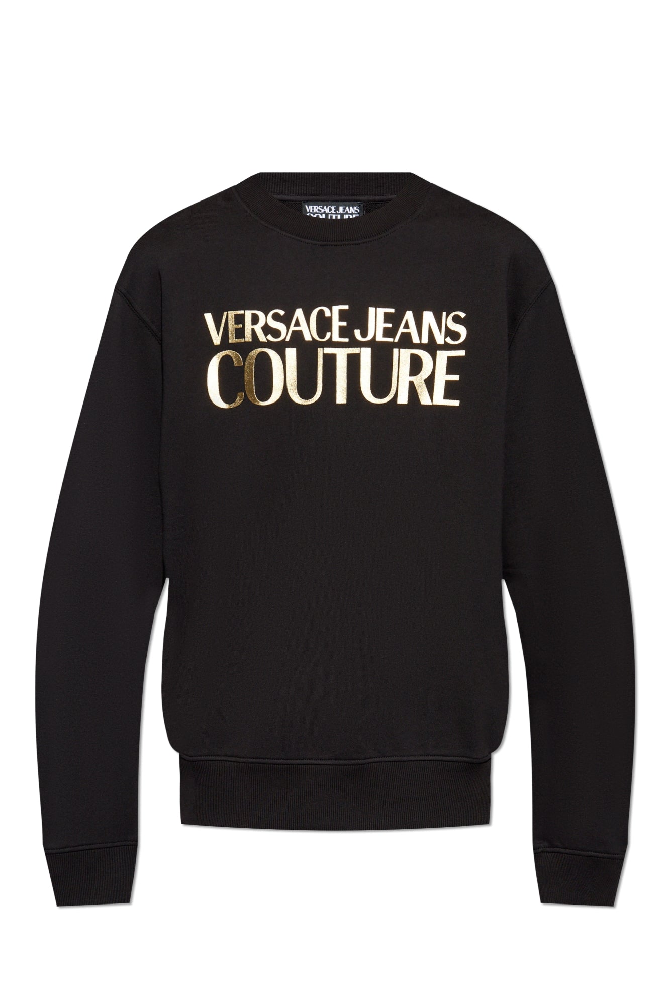 Versace Camisola Sweat 77gait05 Blk Gold Preto Ouro_shot1