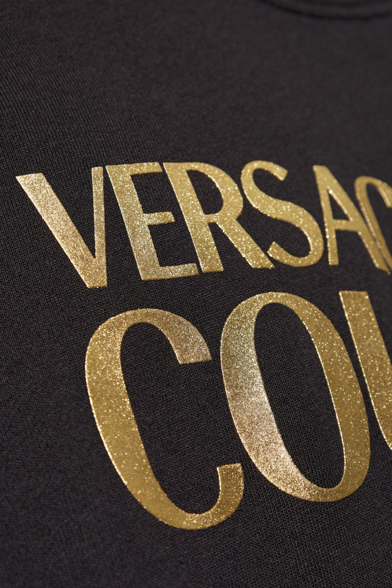 Versace Camisola Sweat 77gait05 Blk Gold Preto Ouro_shot4