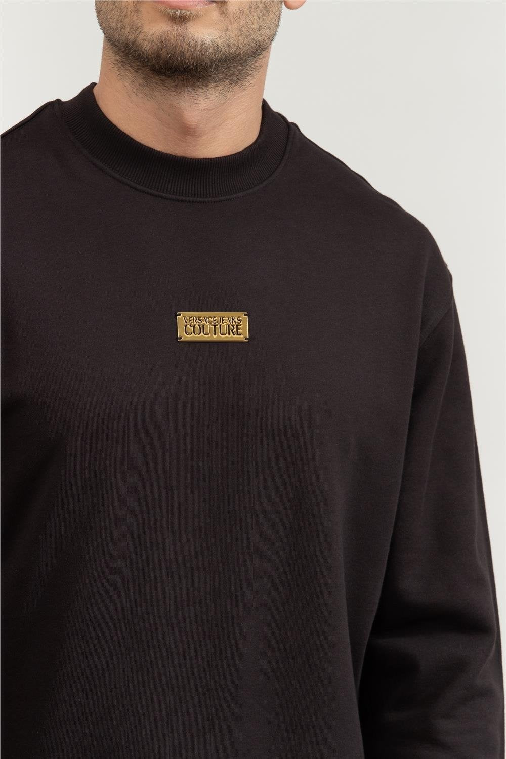 Versace Camisola Sweat 78gait06 Black Preto_shot3