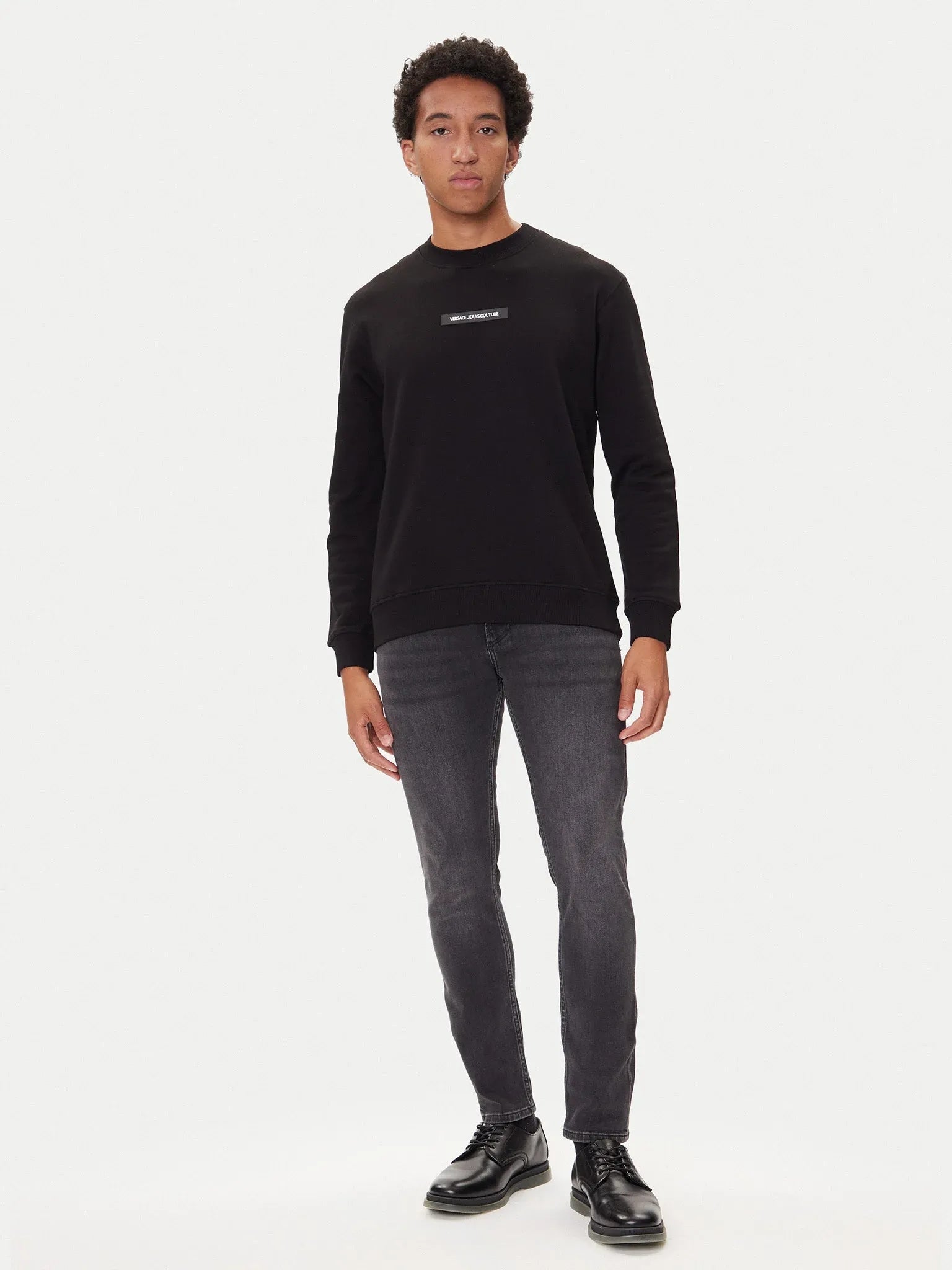Versace Camisola Sweat 79gait02 Black Preto_shot2