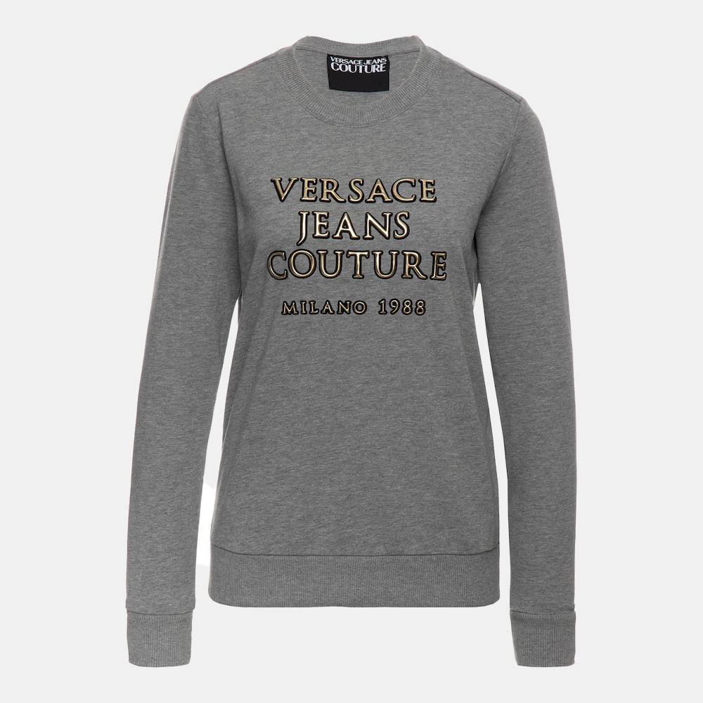 Versace Camisola Sweat B6hua774 Grey Cinza Shot8