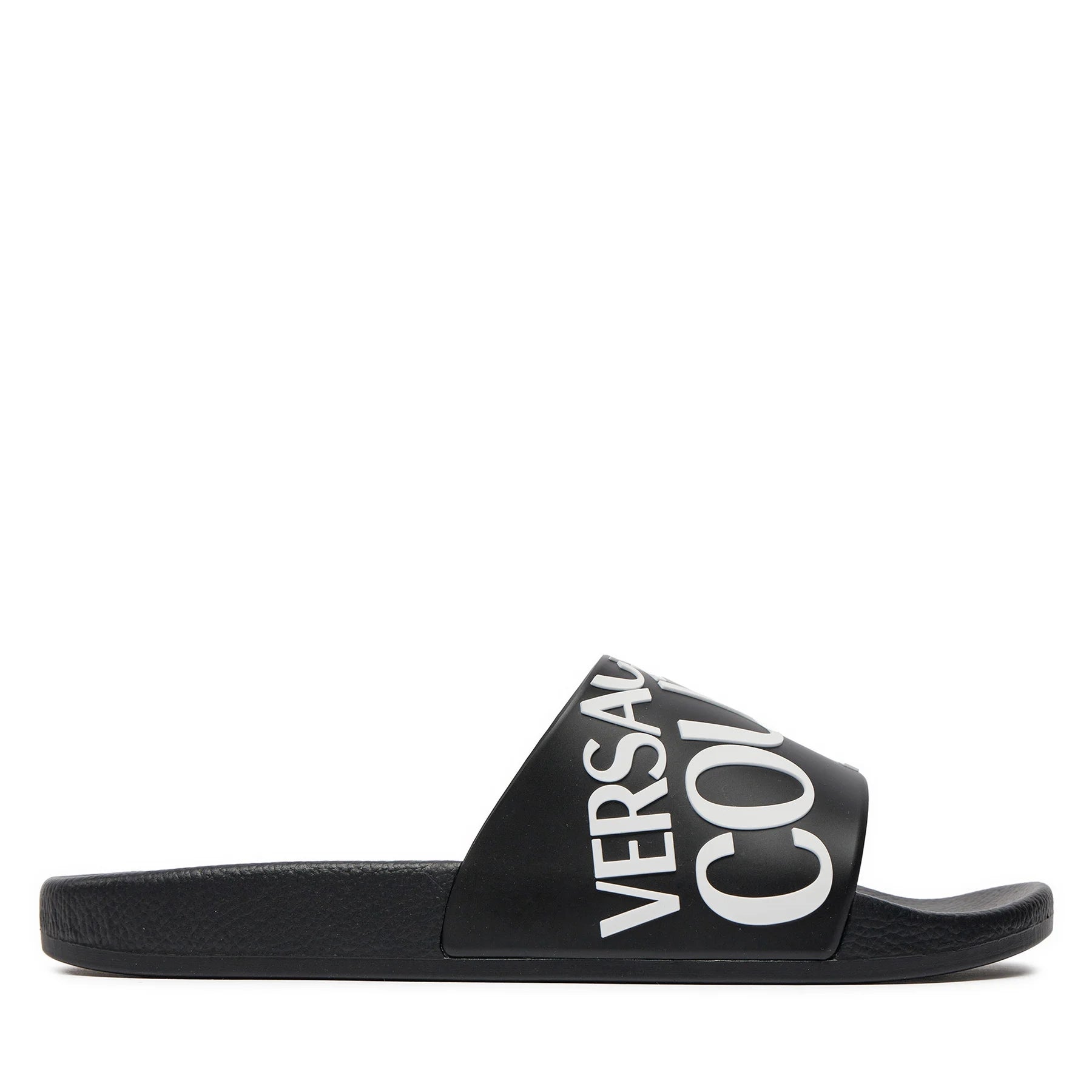 Versace Chinelos Slippers 75ya3sq1 Black Preto_shot6