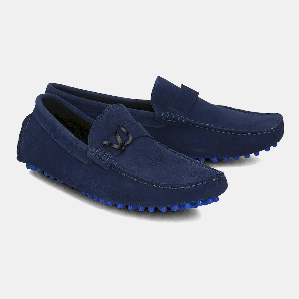 Versace Mocassins Loafer E0yrbsf2 Navy Navy Shot2