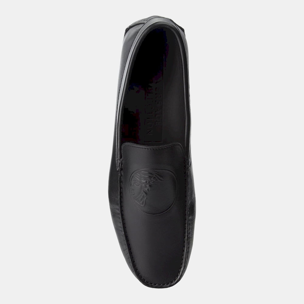 Versace Mocassins Loafer V900710 Black Preto Shot8