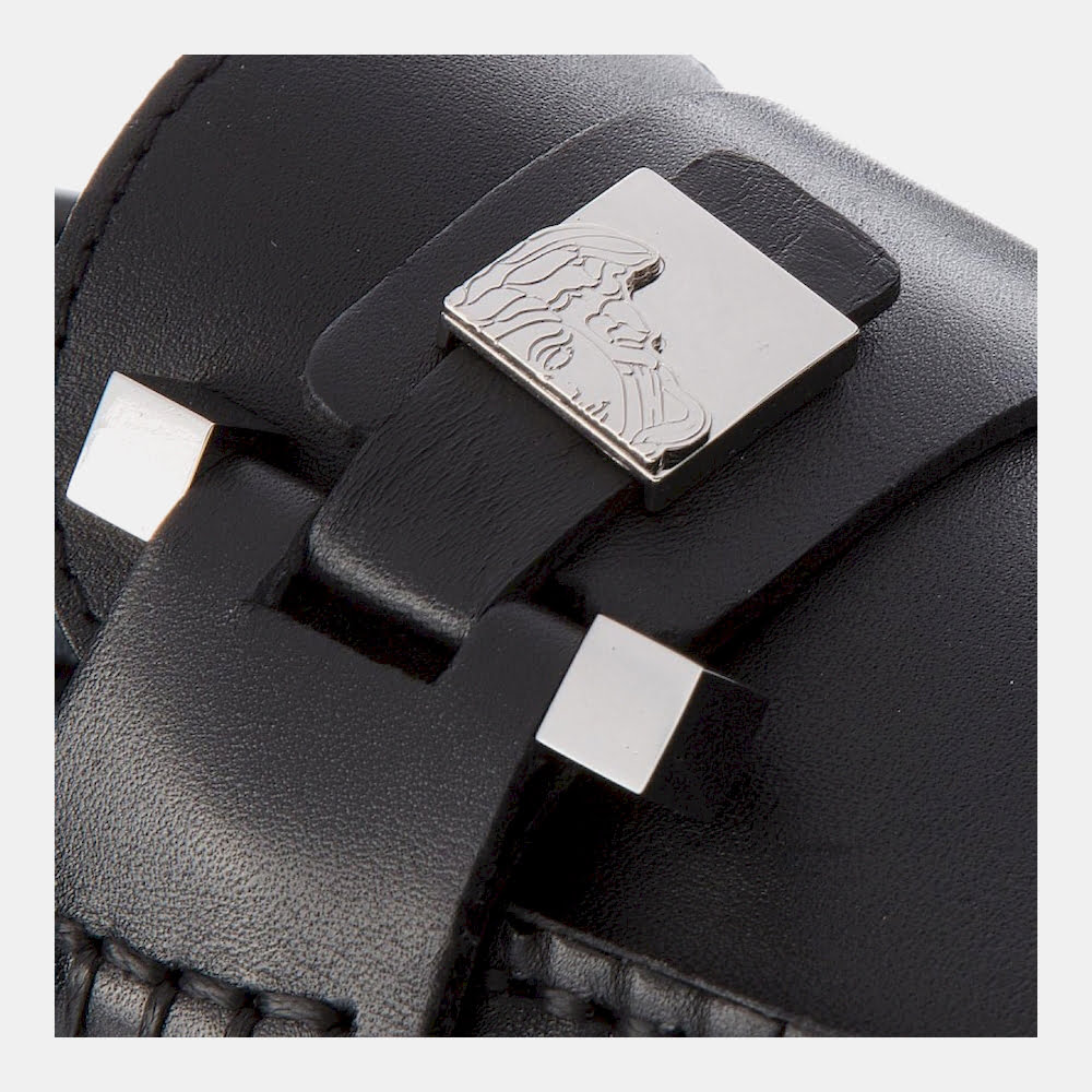 Versace Mocassins Loafer V900719 Black Preto Shot12
