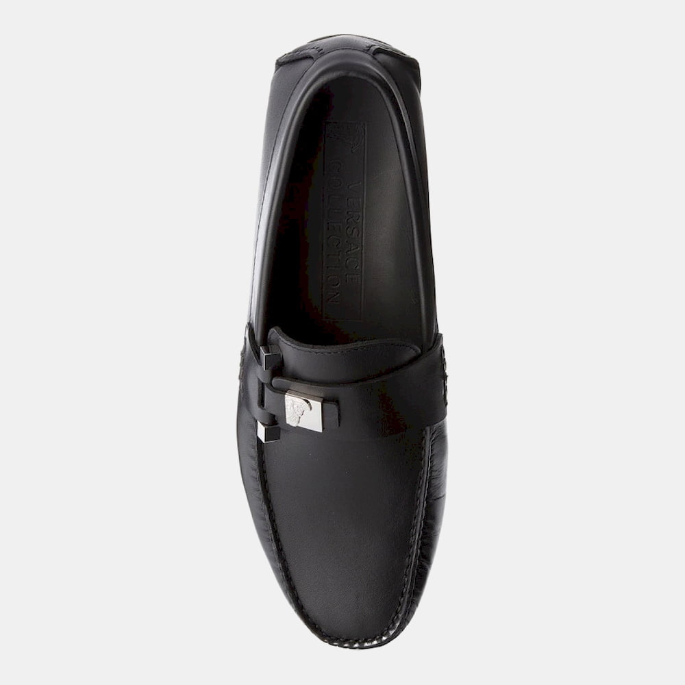 Versace Mocassins Loafer V900719 Black Preto Shot8