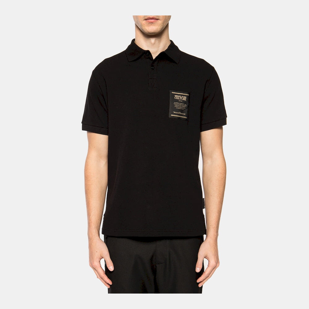 Versace Polo B3gva7p1 Blk Gold Preto Ouro Shot4