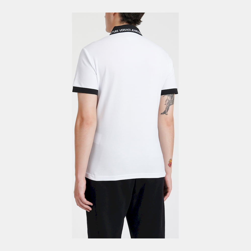 Versace Polo B3gza72t White Branco Shot6