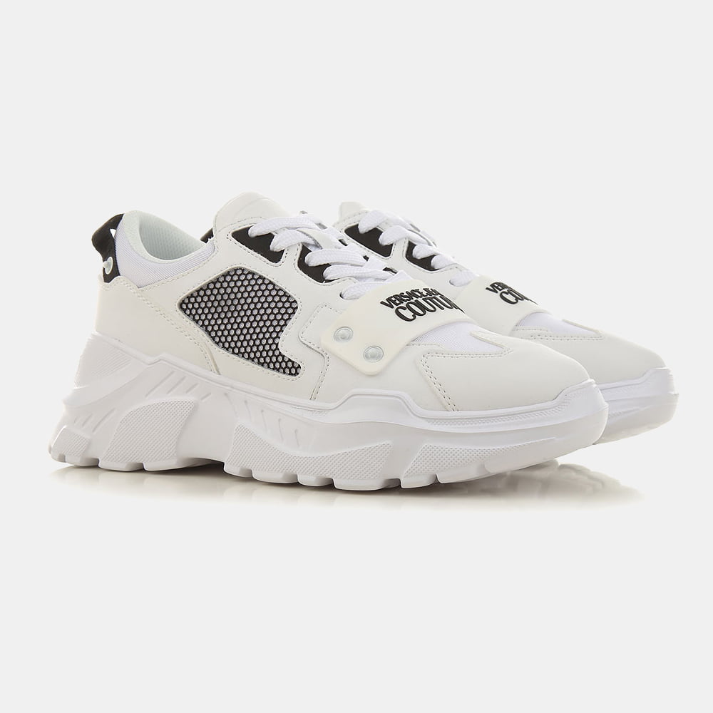 Versace Sapatilhas Sneakers Shoes 71ya3sc4 White Branco Shot1