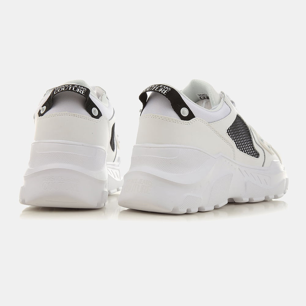 Versace Sapatilhas Sneakers Shoes 71ya3sc4 White Branco Shot7