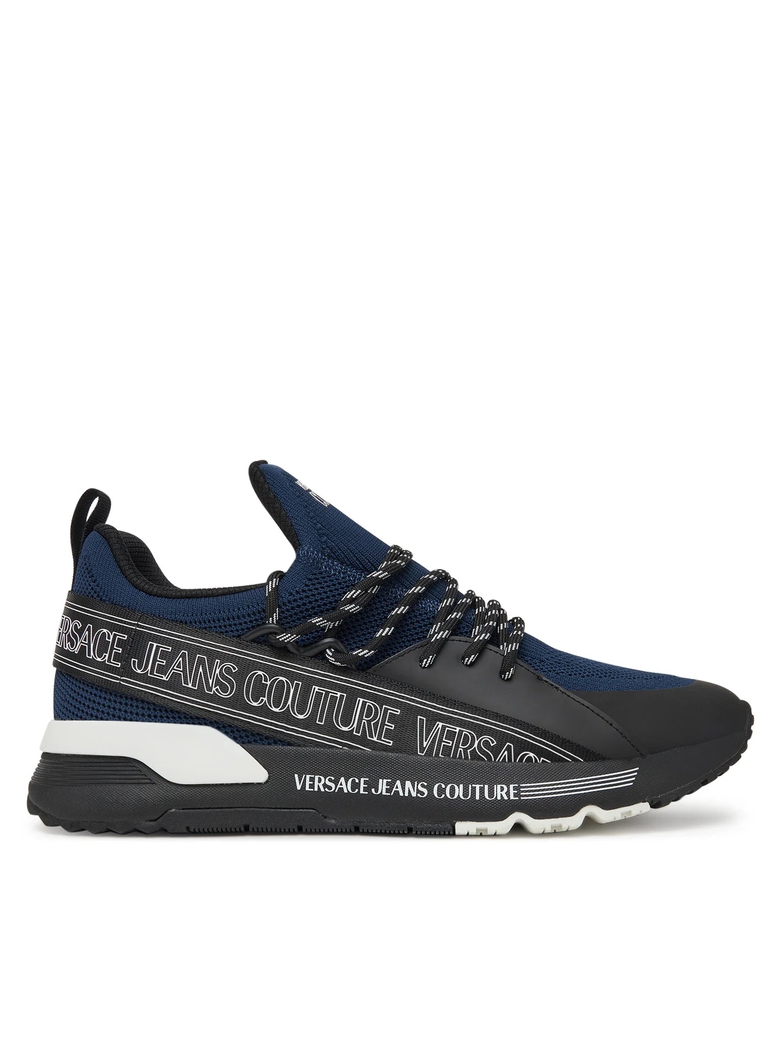 Versace Sapatilhas Sneakers Shoes 78ya3sa3 Ocean Azul Oceano_shot2