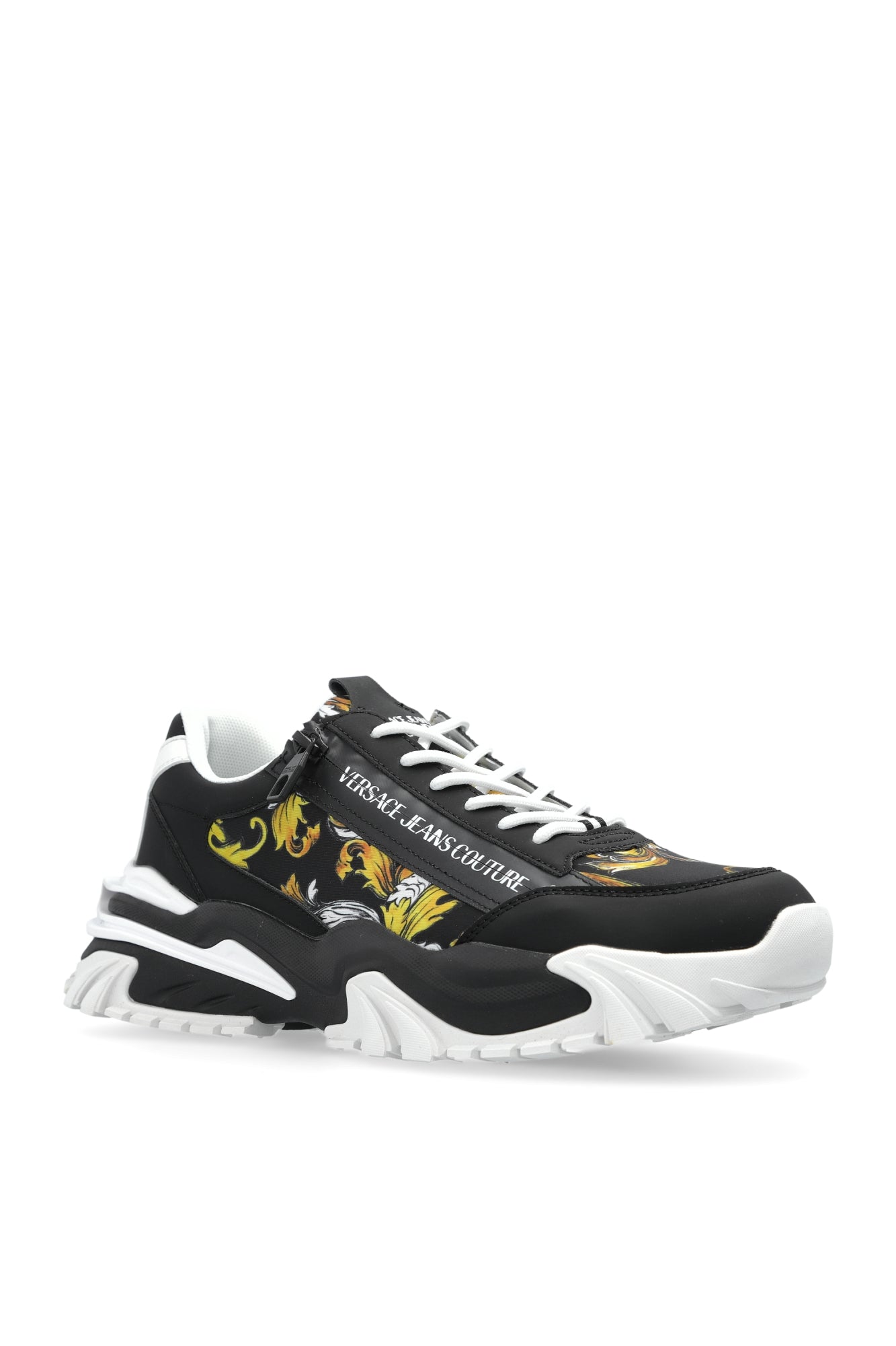Versace Sapatilhas Sneakers Shoes 78ya3si5 Blk Gold Preto Ouro_shot3