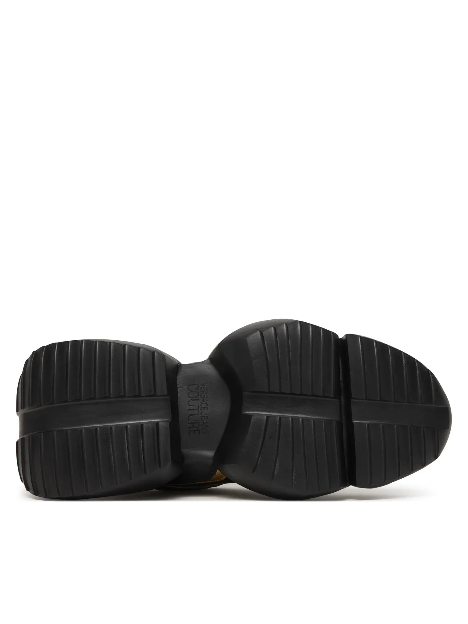Versace Sapatilhas Sneakers Shoes 80va3su3 Blk Gold Preto Ouro_shot5