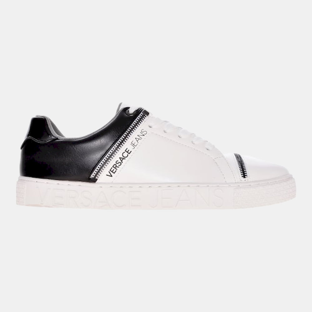 Versace Sapatilhas Sneakers Shoes E0gpbse2 Whi Black Branco Preto Shot6