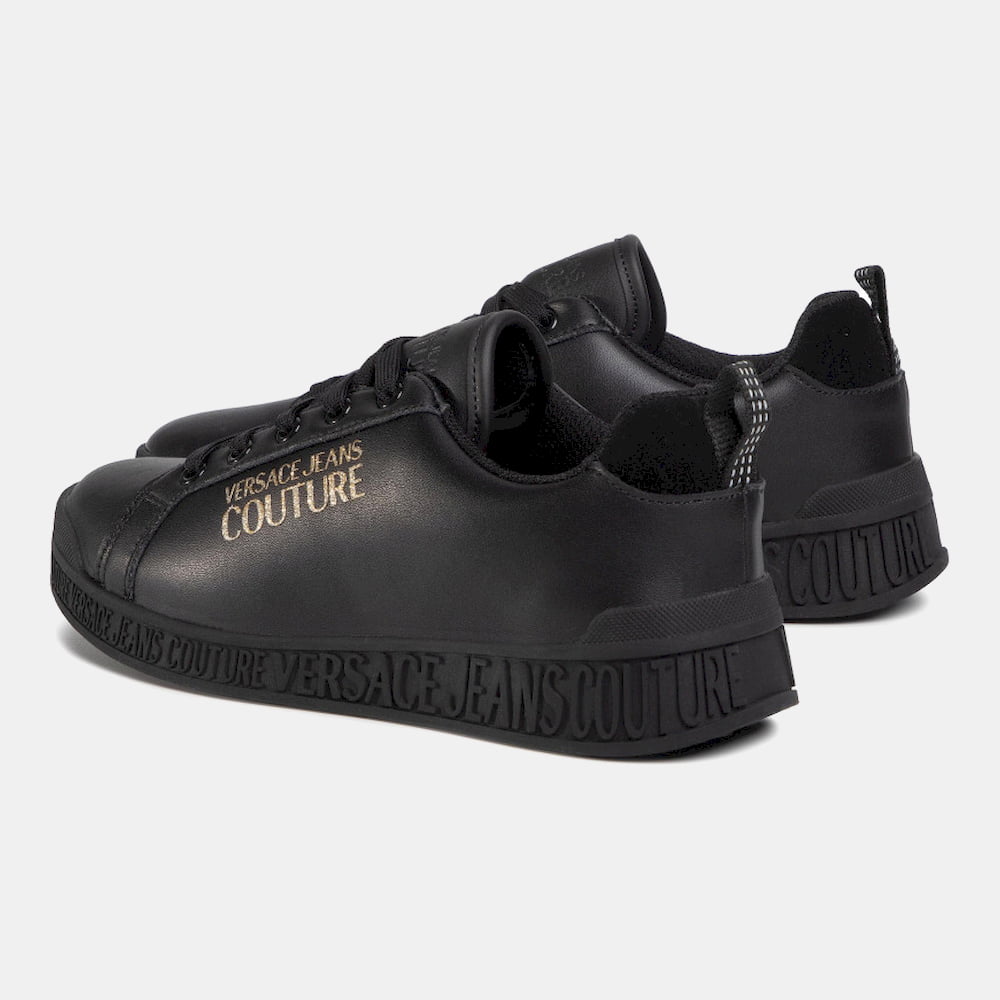 Versace Sapatilhas Sneakers Shoes E0vzasp1 Black Preto Shot4
