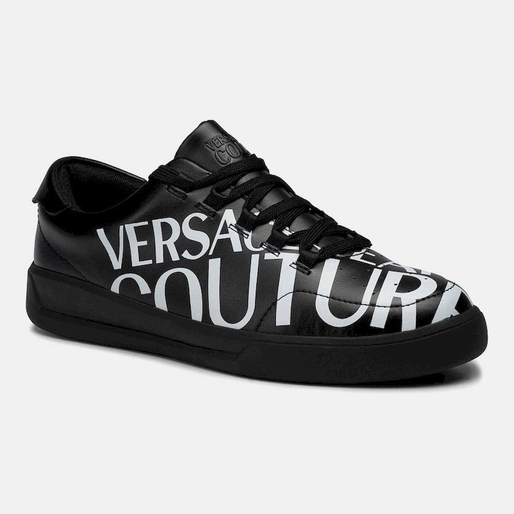 Versace Sapatilhas Sneakers Shoes E0yubsh1 Black Preto Shot2