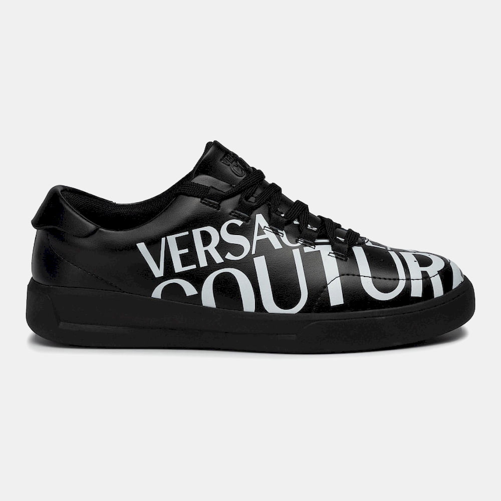 Versace Sapatilhas Sneakers Shoes E0yubsh1 Black Preto Shot4