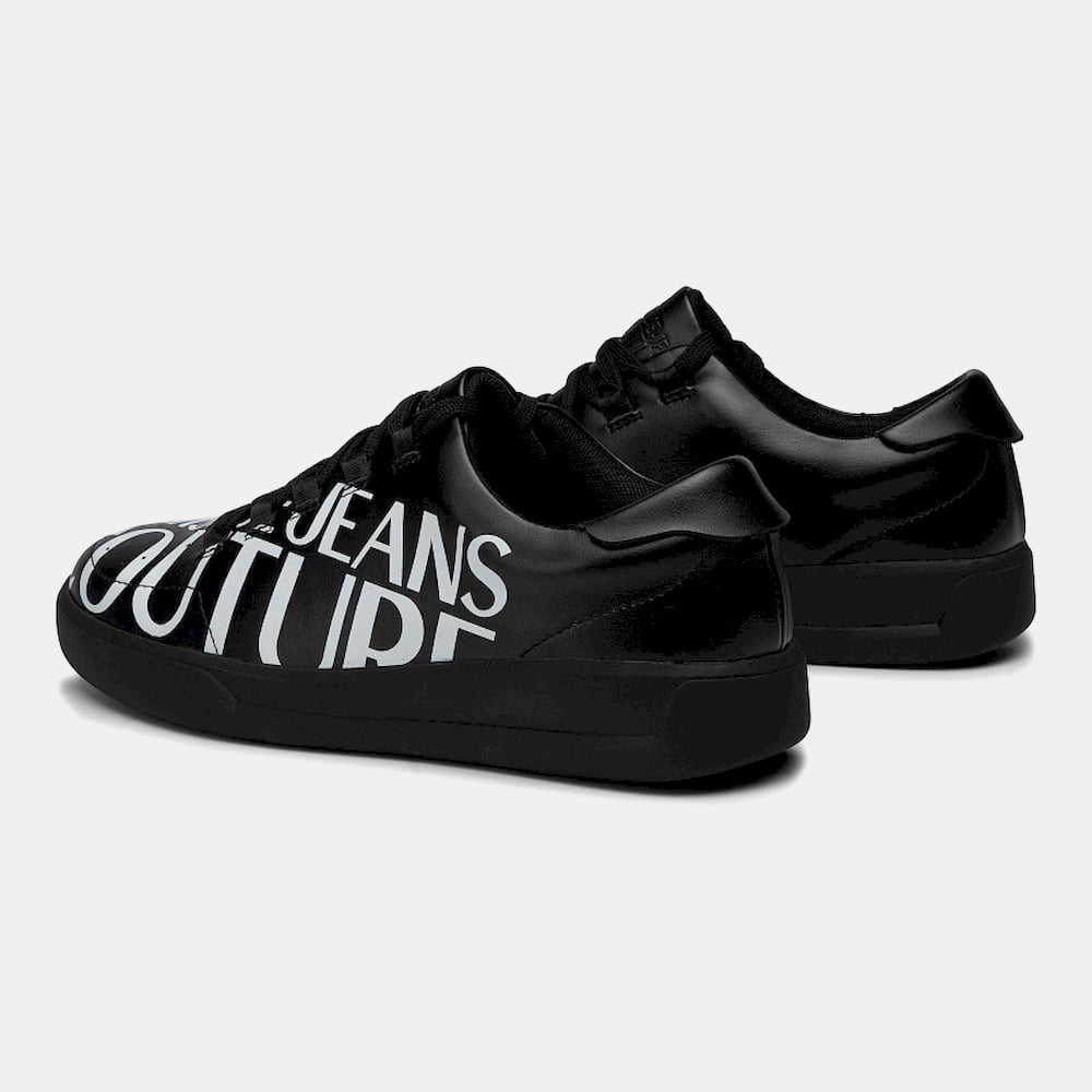 Versace Sapatilhas Sneakers Shoes E0yubsh1 Black Preto Shot6