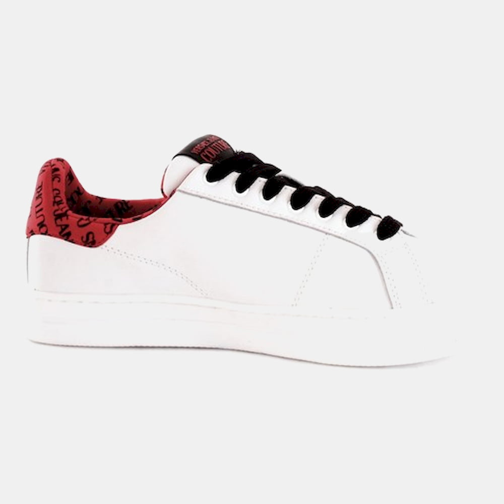 Versace Sapatilhas Sneakers Shoes E0ywask3 White Red Branco Vermelho Shot8