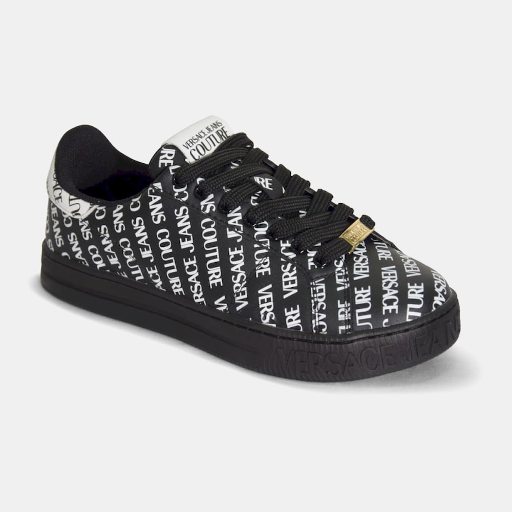 Versace Sapatilhas Sneakers Shoes E0ywask5 Black.logo Preto Shot2