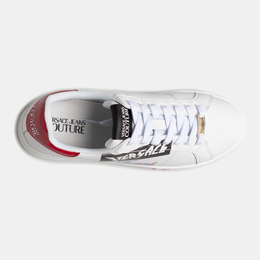 Versace Sapatilhas Sneakers Shoes E0ywask8 White Mult Branco Multi Shot10