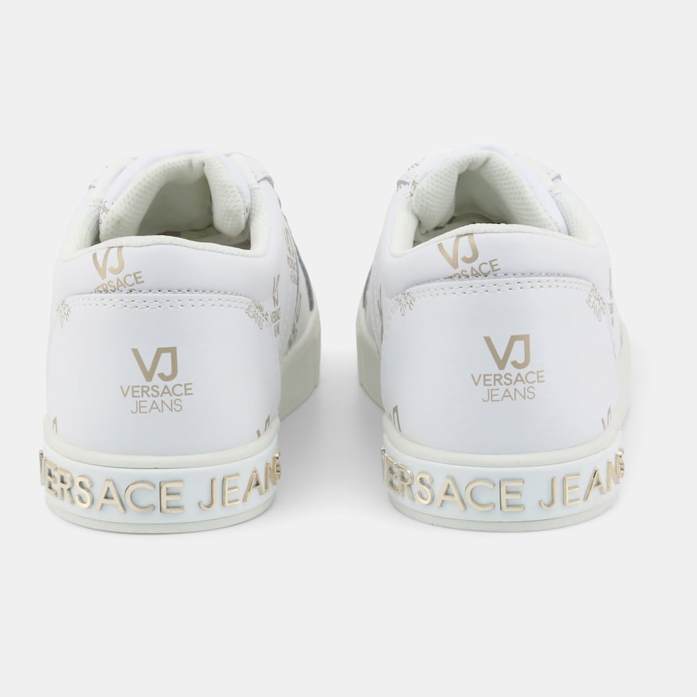 Versace Sapatilhas Sneakers Shoes Vtbsf2 White Branco Shot4