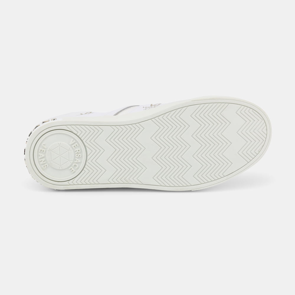 Versace Sapatilhas Sneakers Shoes Vtbsf2 White Branco Shot6