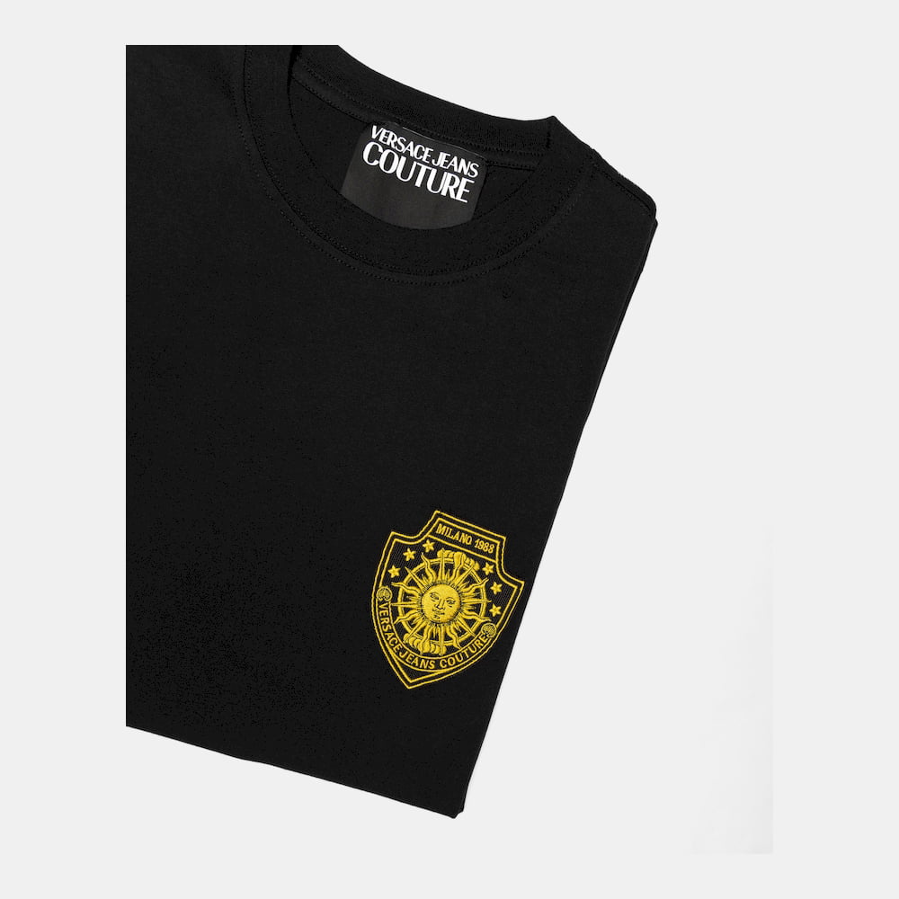 Versace T Shirt 72gah6s7 Black Preto Shot8