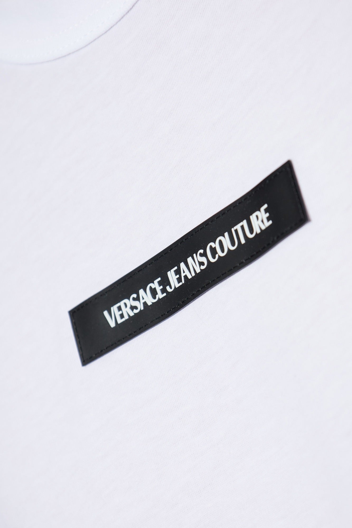 Versace T Shirt 79gaht02 White Branco_shot5