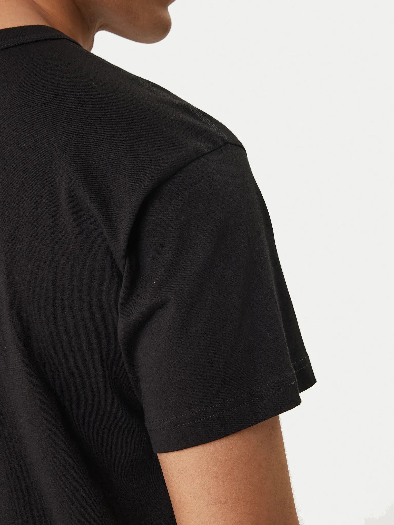 Versace T Shirt 80gahe01 Blk Gold Preto Ouro_shot5