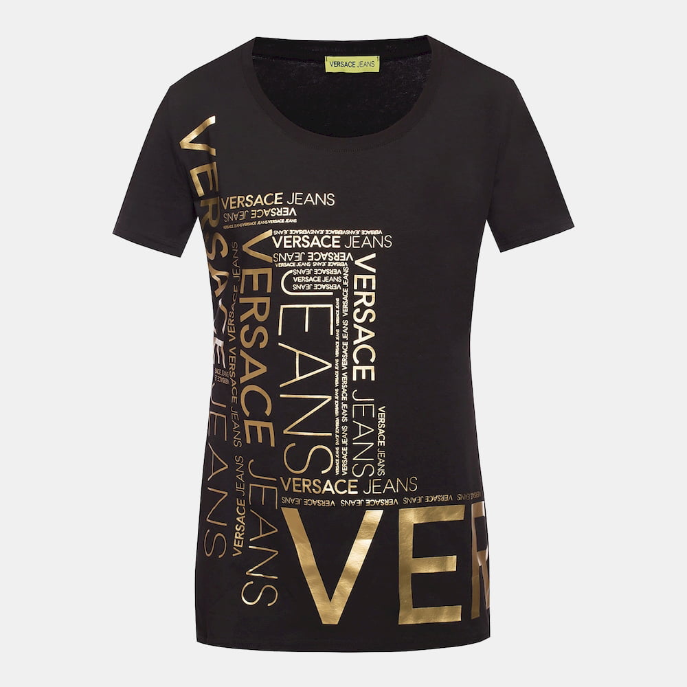 Versace T Shirt B2hsa7t7 Black Preto Shot2