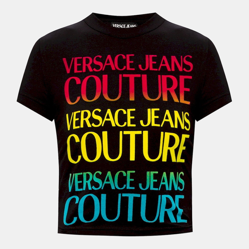 Versace T Shirt B2hza7gb Black Preto Shot2