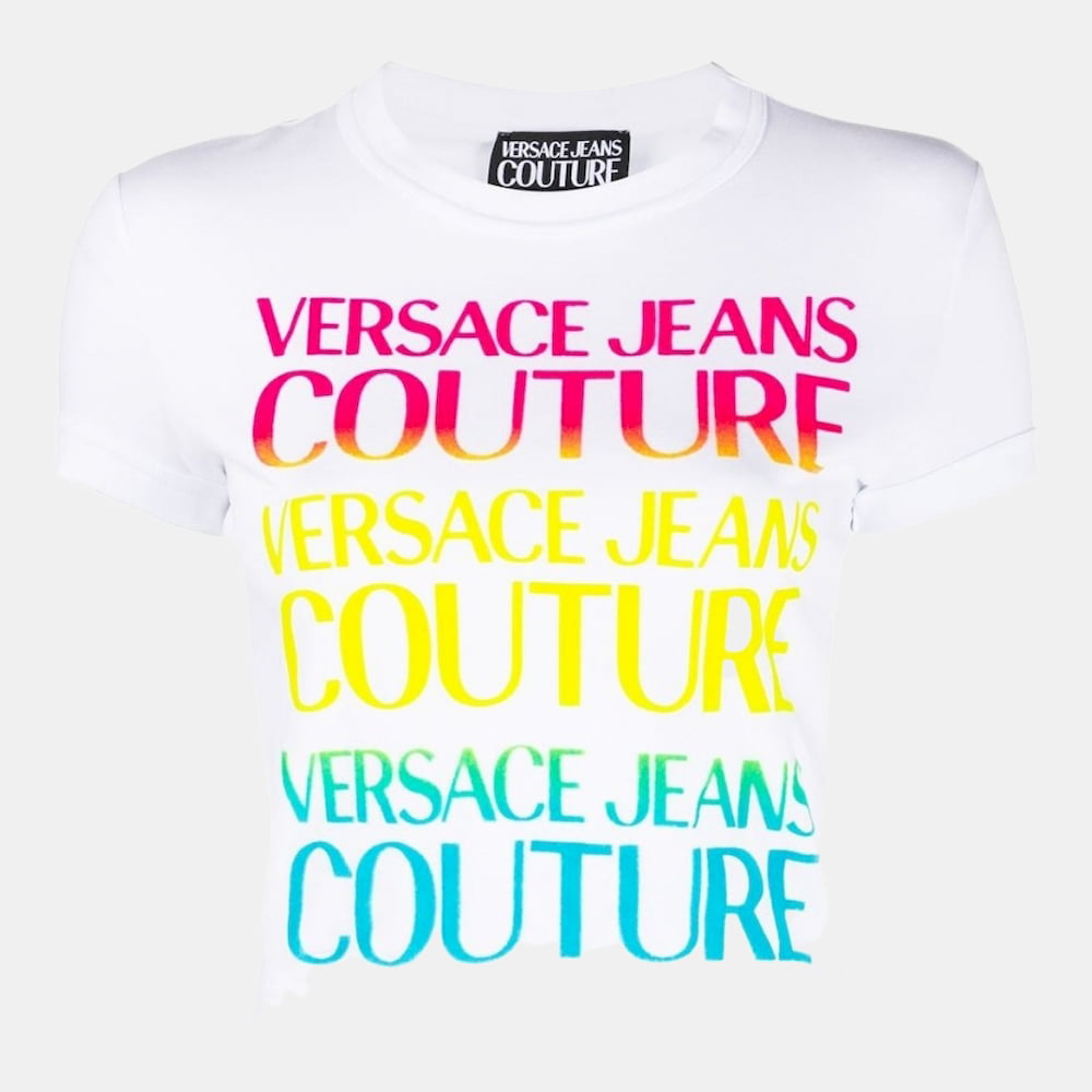 Versace T Shirt B2hza7gb White Branco Shot10