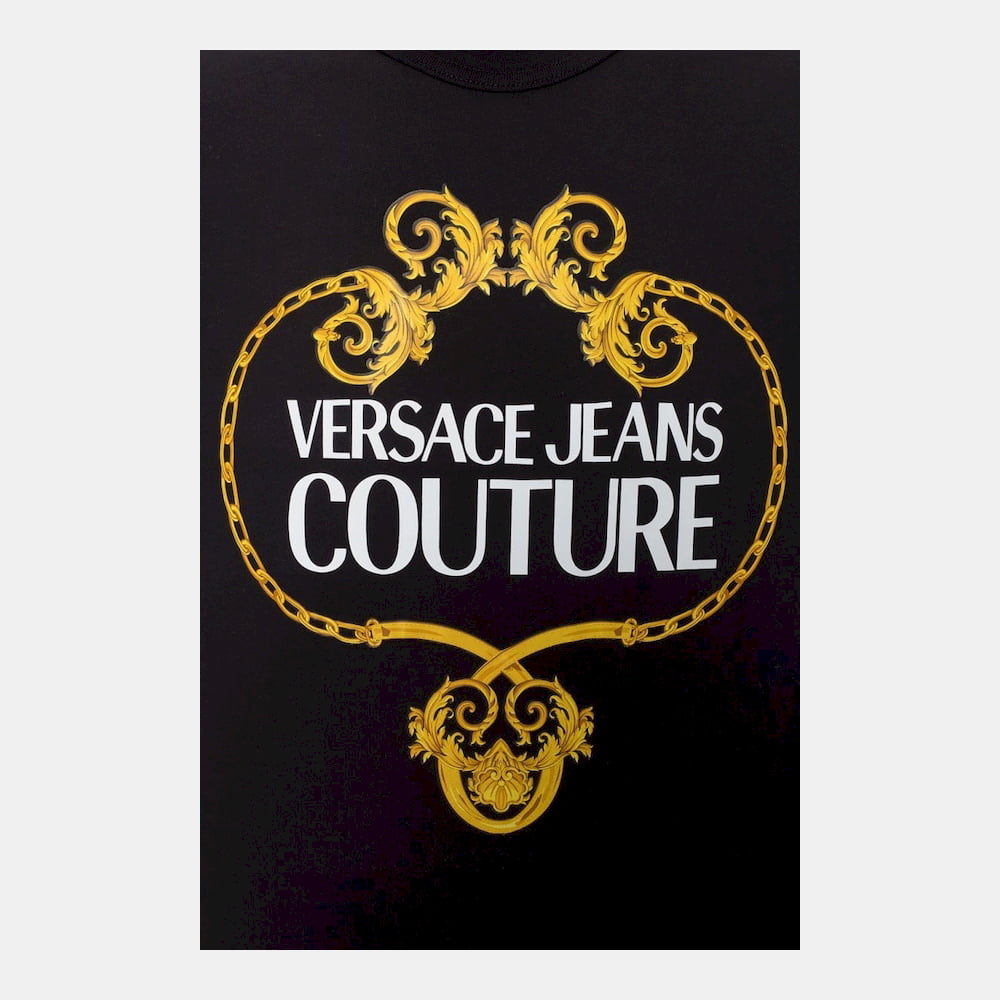 Versace T Shirt B3gva7eb Black Preto Shot4