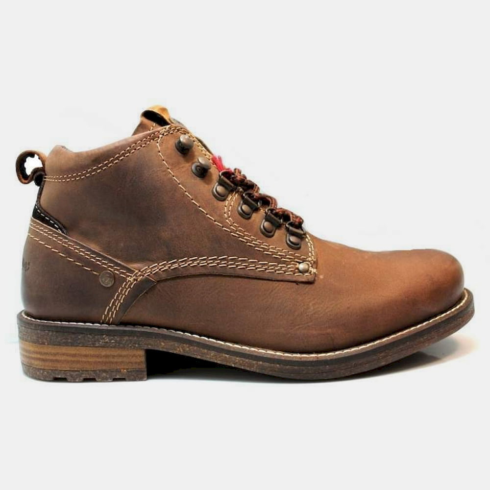 Wrangler Botas Boots Hill Dk.camel Camel Escuro Shot2