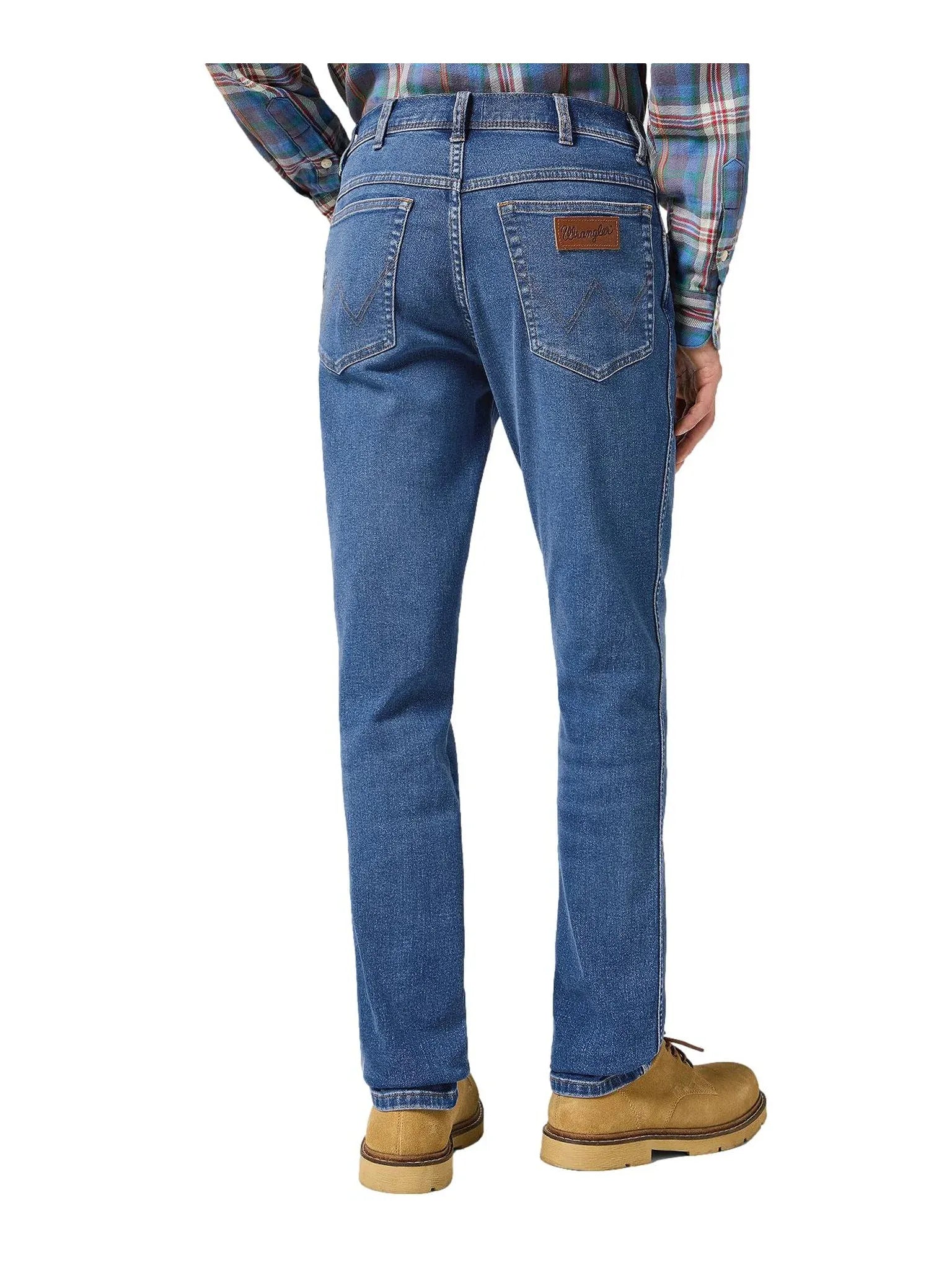 Wrangler Calcas Trousers Texas 11235821 Med. Wash Medium Wash_shot3