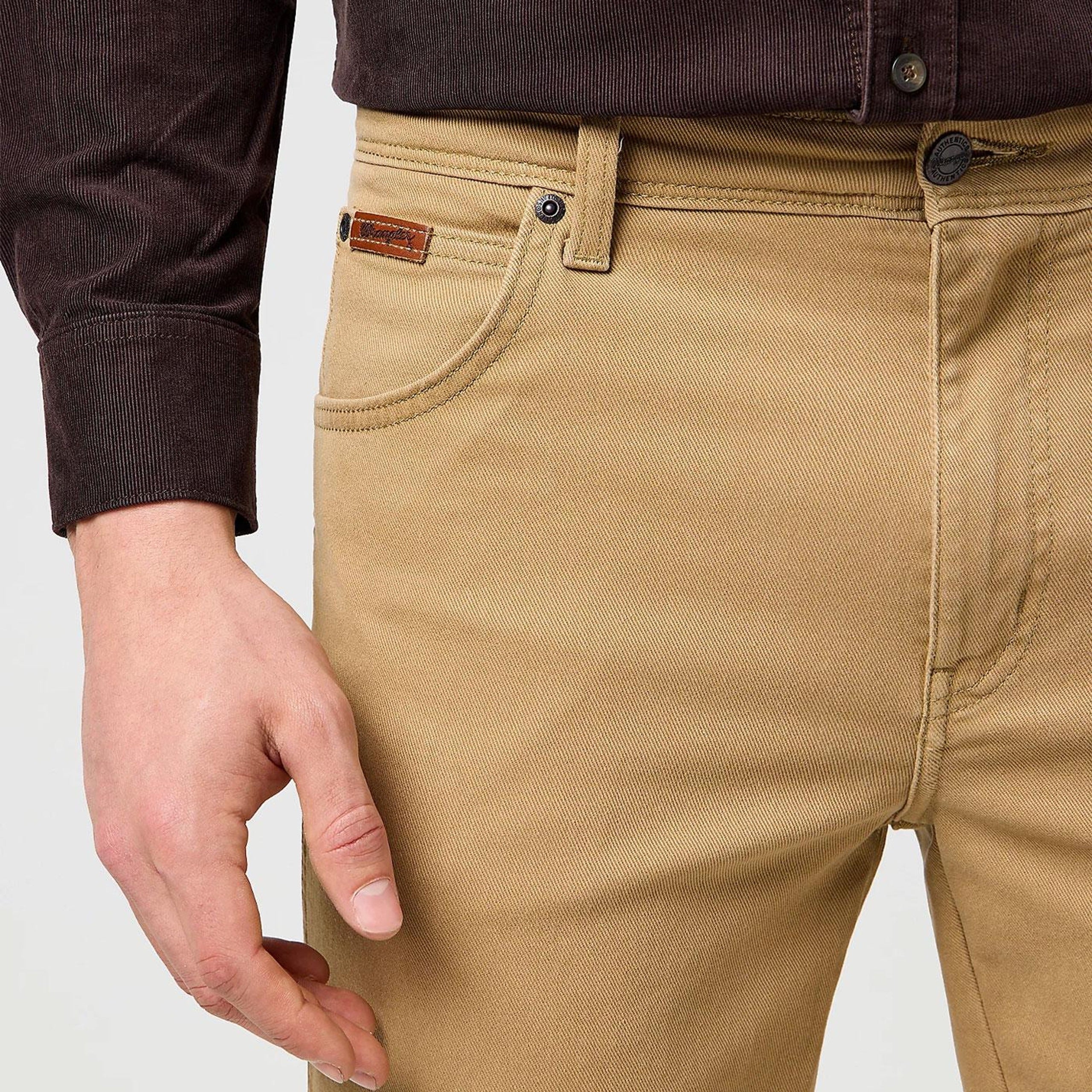 Wrangler Calcas Trousers Texas Twill Tigers Eye Tigers Eye_shot3