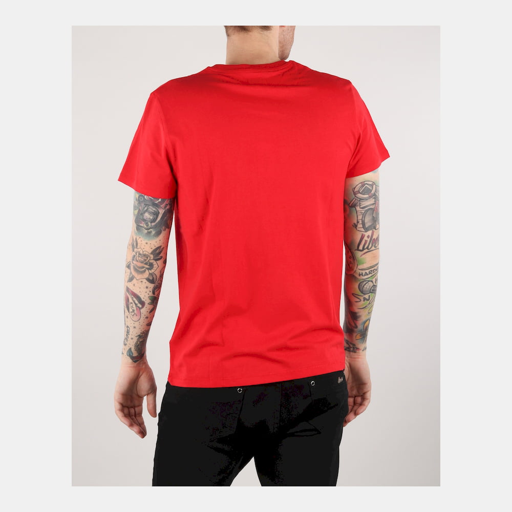 Wrangler T Shirt W7a86dxxx Red Vermelho Shot4