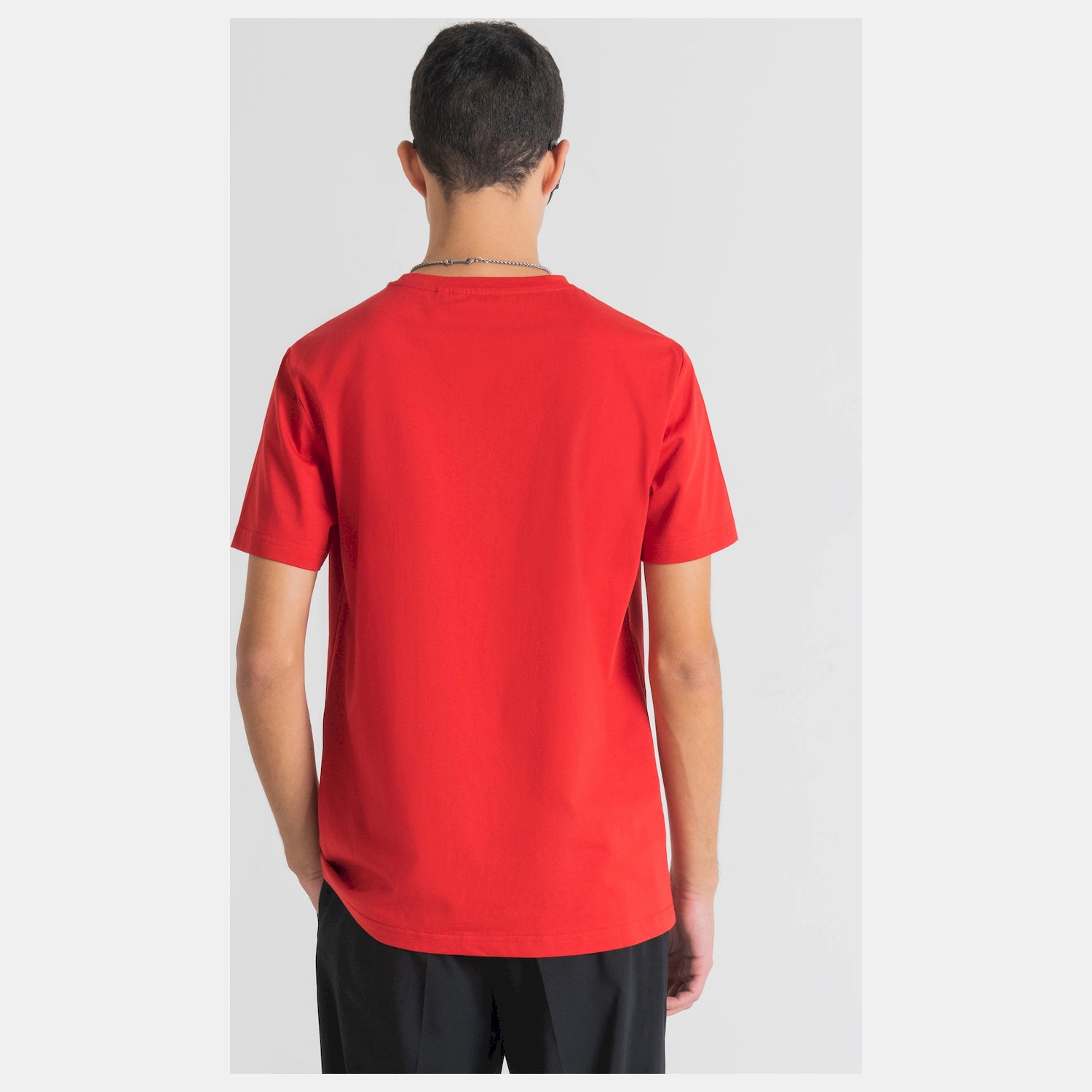 Antony Morato T Shirt Mmks02228 Red Vermelho_shot3